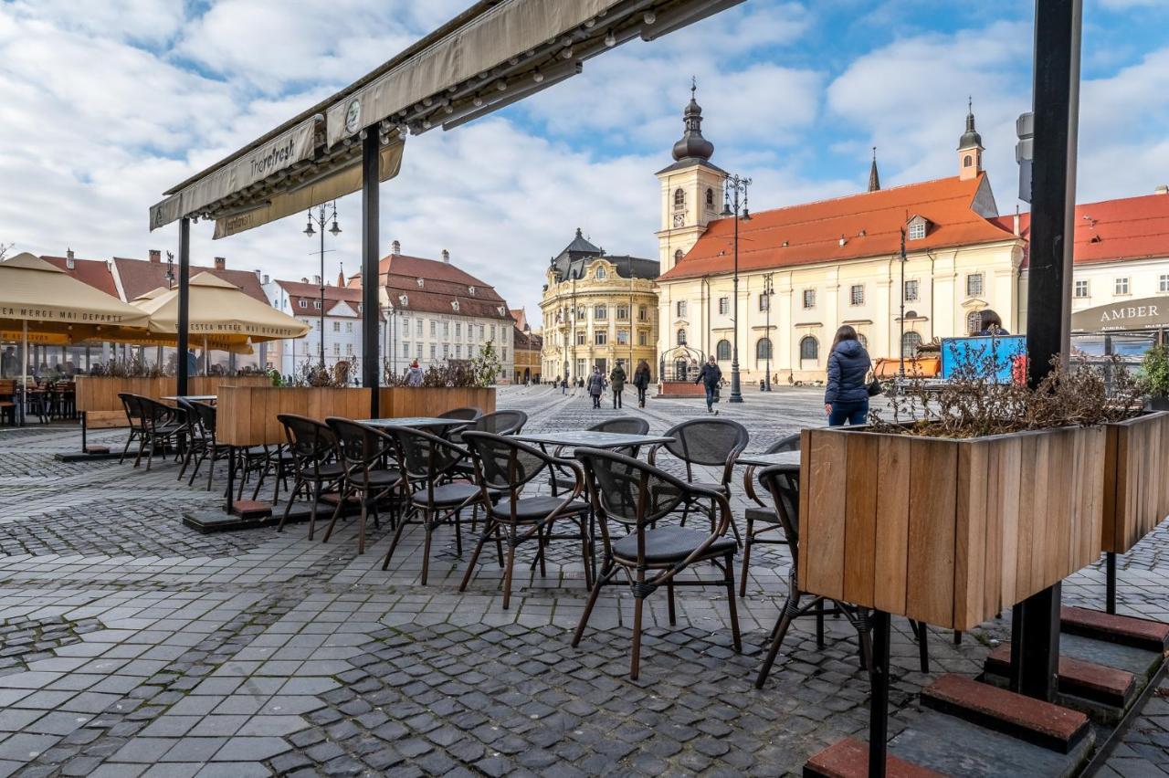 Apartment Green Sibiu Eksteriør bilde