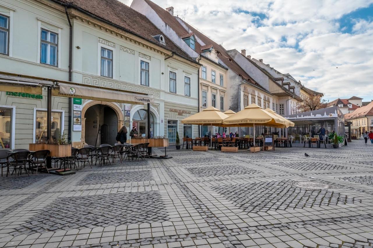 Apartment Green Sibiu Eksteriør bilde